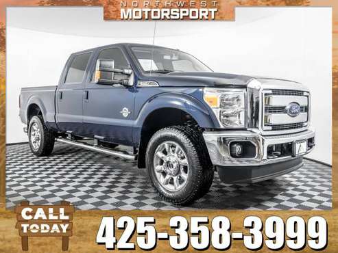 *LEATHER* 2012 *Ford F-350* Lariat 4x4 for sale in Everett, WA
