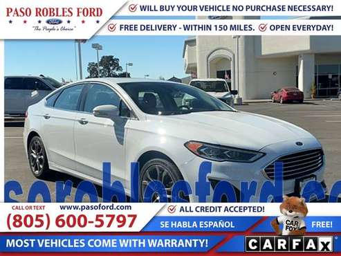 2020 Ford Fusion SEL - - by dealer - vehicle for sale in Paso robles , CA