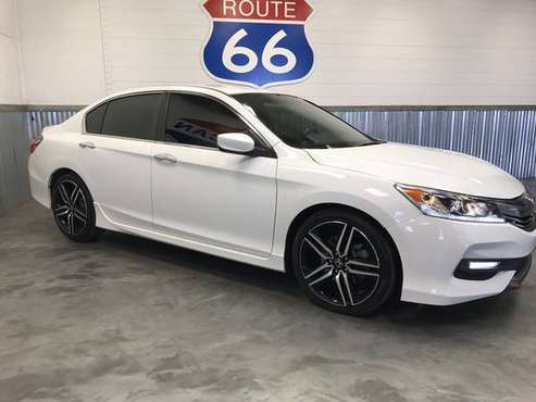 2017 HONDA ACCORD SEDAN SPORT SE LEATHER! CLEAN CARFAX! 94,350 MILES!! for sale in Norman, TX