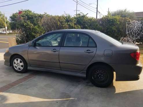 2007 Grey Toyota corolla S - cars & trucks - by owner - vehicle... for sale in Orange, CA