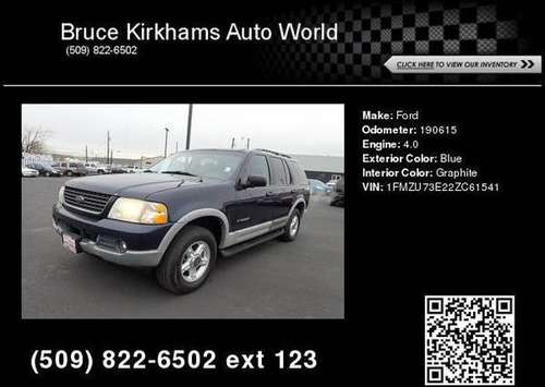 2002 Ford Explorer XLT Buy Here Pay Here - - by dealer for sale in Yakima, WA
