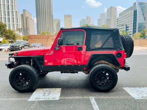 2006 Jeep Wrangler Sport Lifted 35s Clean CARFAX/Title - cars & for sale in Dallas, TX