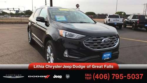 2019 Ford Edge Titanium AWD - cars & trucks - by dealer - vehicle... for sale in Great Falls, MT