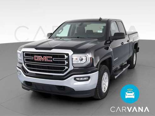 2018 GMC Sierra 1500 Double Cab SLE Pickup 4D 6 1/2 ft pickup Black... for sale in reading, PA