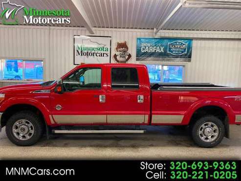 2012 Ford F-350 SD Lariat FX4 Crew Cab Long Bed 4WD - cars & trucks... for sale in Litchfield, MN