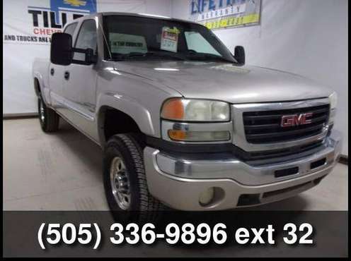 2006 GMC Sierra 2500HD SLE1 - cars & trucks - by dealer - vehicle... for sale in Moriarty, NM