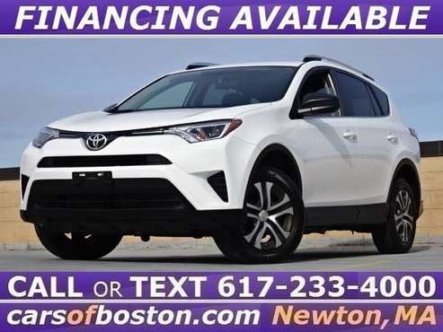 2016 TOYOTA RAV4 LE AWD ONE OWNER 20k MIL WHITE RAV-4 4WD ↑ GREAT DEAL for sale in Newton, MA