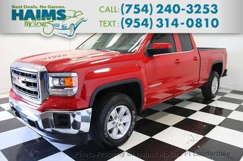 2015 GMC Sierra 1500 2WD Double Cab 143.5 SLE for sale in Lauderdale Lakes, FL