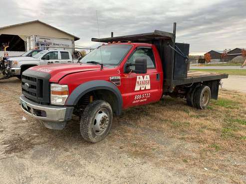 Online Auction (1252): 2008 Ford F-550 Super Duty Stake Body Truck -... for sale in Morrisville, VT