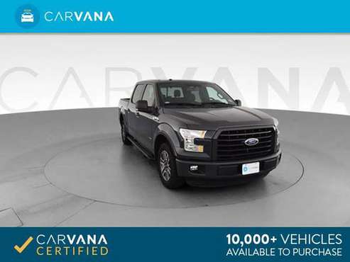 2016 Ford F150 SuperCrew Cab XLT Pickup 4D 5 1/2 ft pickup GRAY - for sale in Memphis, TN