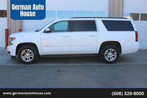 2016 Chevrolet Suburban LT 4x4 SUV! Leather 3rd Seat! 399 Perm W12 for sale in Fitchburg, WI