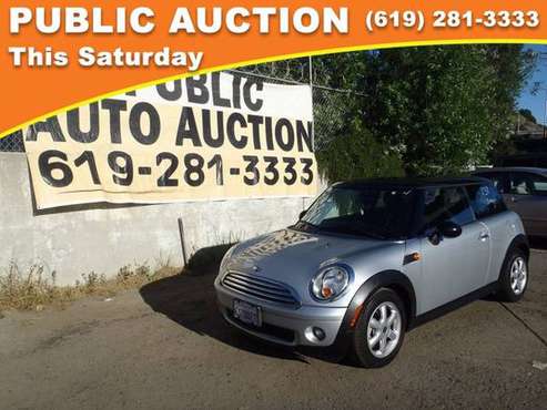 2009 MINI Cooper Hardtop Public Auction Opening Bid for sale in Mission Valley, CA