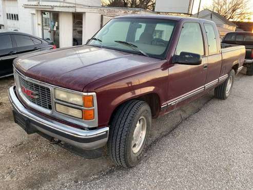 1995 GMC Sierra 1500 SLE/Extended Cab/4X4/Auto for sale in Augusta, KS