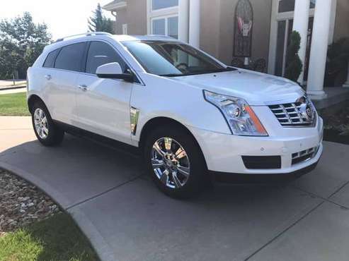 2015 Cadillac SRX, Luxury Edition, Loaded, Pearl White, Only 46k Miles for sale in Greenwood, MO
