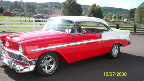 1956 Chevrolet Bel Air Hard Top for sale in Castle Rock, OR