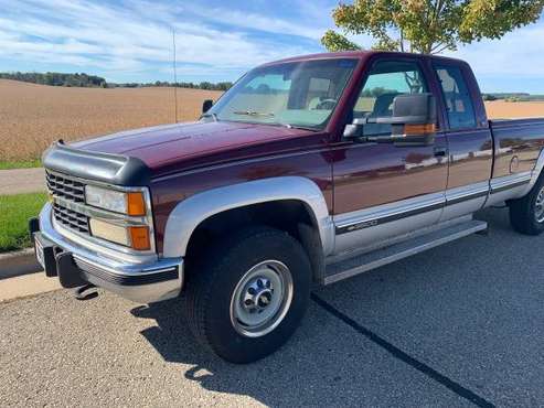 Chevy 3500 Diesel 4x4 Truck 157k miles 8 ft bed - - by for sale in Madison, WI
