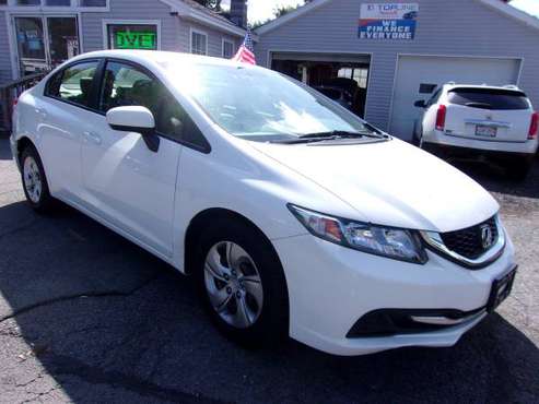 2015 Honda Civic 1.8L lx 60k/EVERYONE is APPROVED@Topline Import!!! for sale in Haverhill, MA