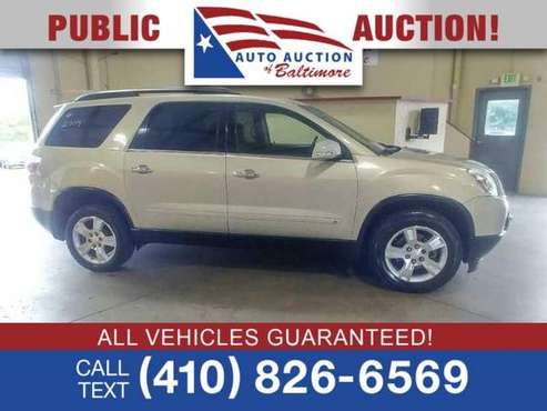 2009 GMC Acadia ***PUBLIC AUTO AUCTION***SPOOKY GOOD DEALS!*** for sale in Joppa, MD