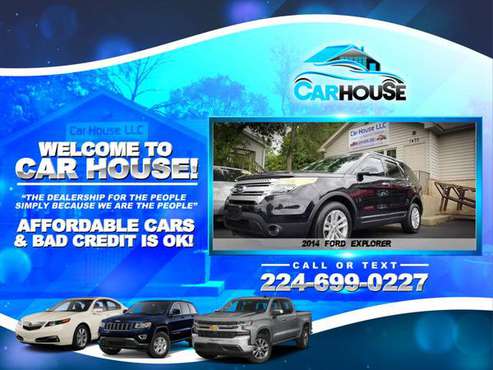 $354/mo [][][] 2014 Ford Explorer BAD CREDIT OK for sale in South Elgin, IL