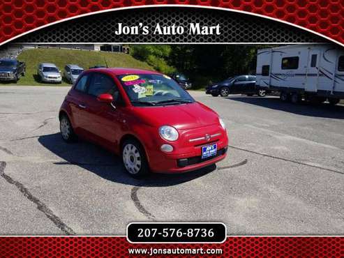 !!!!!!! 2012 FIAT 500 Pop!!!! 5 SPEED 1 OWNER LOW MILES :) SUPER DEAL for sale in Lewiston, ME
