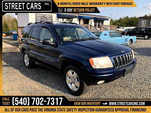 2001 Jeep Grand Cherokee Limited PRICED TO SELL! for sale in Fredericksburg, VA
