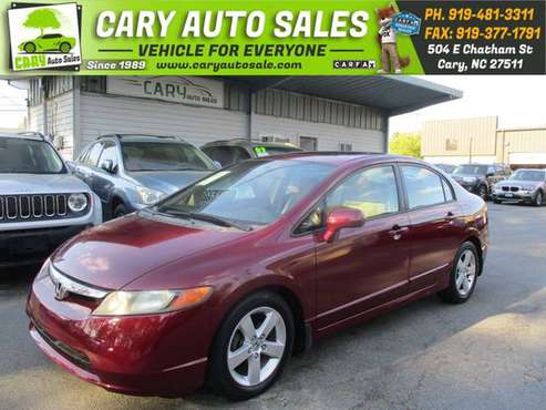 2007 HONDA CIVIC EX, SUNROOF! - - by dealer - vehicle for sale in Cary, NC