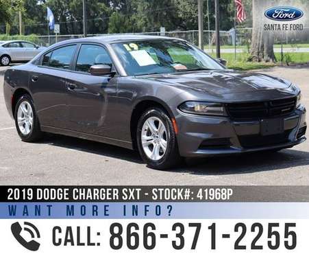 2019 DODGE CHARGER SXT Camera, SiriusXM, Remote Start - cars for sale in Alachua, FL