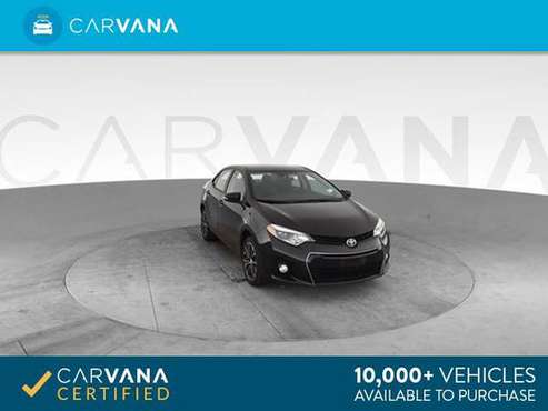 2014 Toyota Corolla S Sedan 4D sedan Black - FINANCE ONLINE for sale in Atlanta, CA