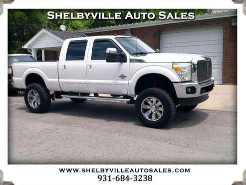 2012 Ford F-250 Super Duty Lariat Crew Cab 4WD for sale in Shelbyville, TN