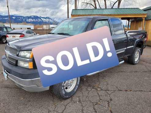 2003 CHEVY 2500HD 4X4 - cars & trucks - by owner - vehicle... for sale in La Grande, OR