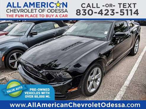 2013 Ford Mustang 2dr Cpe GT Premium Coupe Mustang Ford for sale in Odessa, TX