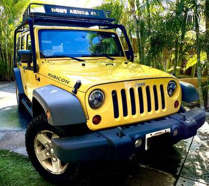 2009 Jeep Wrangler - Unlimited Rubicon Sport Utility 4 door - cars & for sale in Kailua, HI