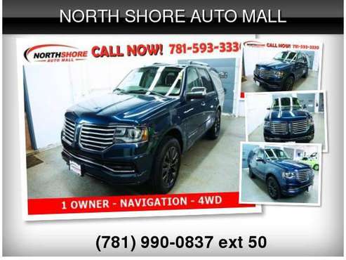 2015 Lincoln Navigator 4wd for sale in Lynn, MA