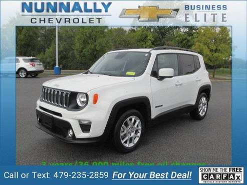 2019 Jeep Renegade Latitude suv Alpine White Clearcoat - cars & for sale in Bentonville, AR
