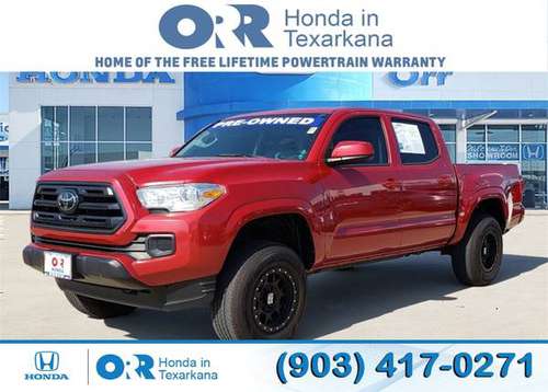 2018 Toyota Tacoma 4WD 4D Double Cab / Truck SR for sale in Texarkana, TX