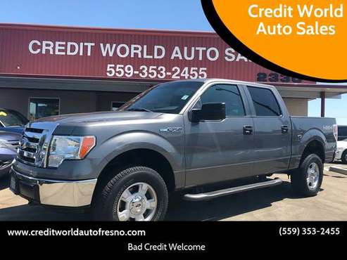 2010 Ford F-150 XLT CREDIT WORLD AUTO SALES*EVERYONE'S APPROVED!!* for sale in Fresno, CA