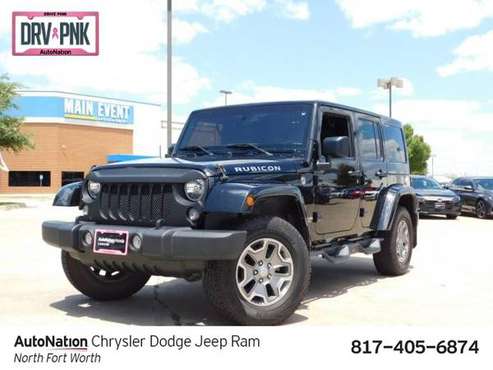 2016 Jeep Wrangler Unlimited Rubicon 4x4 4WD Four Wheel SKU:GL138041 for sale in Fort Worth, TX