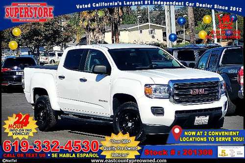 2015 GMC CANYON BASE TRUCK-EZ FINANCING-LOW DOWN! - cars & trucks -... for sale in El Cajon, CA