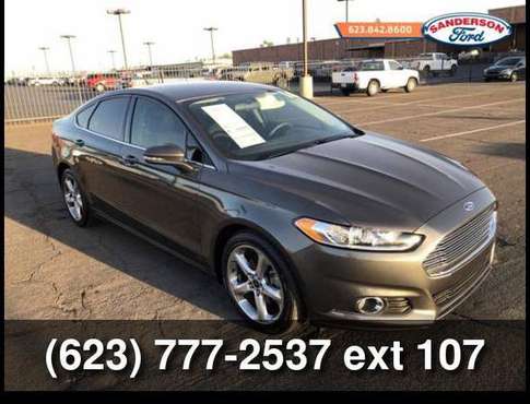 2016 Ford Fusion SE Gray - - by dealer - vehicle for sale in Glendale, AZ