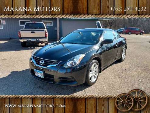 2012 NISSAN ALTIMA COUPE-ONLY 117K MILES! BLACK - - by for sale in Princeton, MN