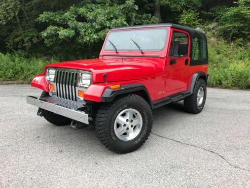 1994 Jeep Wrangler - 39, 000 mile, 6 cyl Auto w/A/C - original paint for sale in Hershey, PA