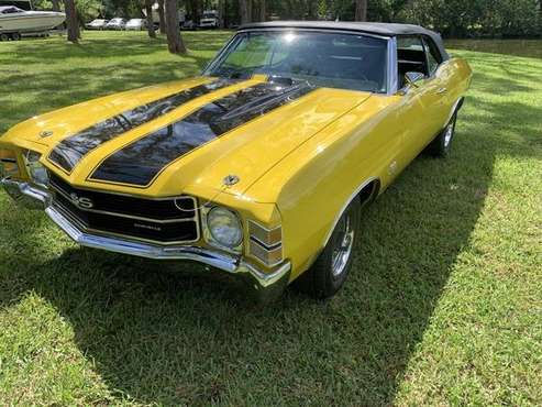 1971 CHEVELLE SS CONVERTIBLE - - by dealer - vehicle for sale in TX