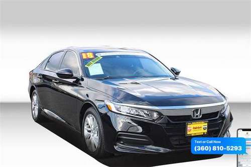 2018 Honda Accord LX for sale in Bellingham, WA