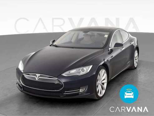 2014 Tesla Model S Sedan 4D sedan Blue - FINANCE ONLINE - cars &... for sale in Greenville, SC