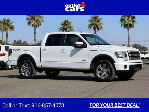 2012 Ford F150 FX4 4X4 pickup Oxford White - - by for sale in Rio Linda, CA