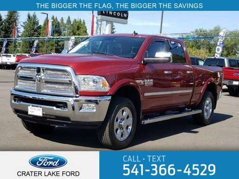 2015 Ram 2500 4WD Crew Cab 149 Longhorn Limited for sale in Medford, OR