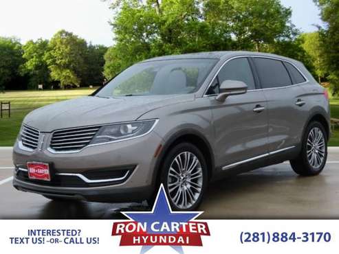 2017 Lincoln MKX Reserve FWD - - by dealer for sale in Houston, TX