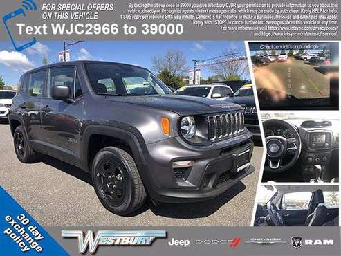 2019 Jeep Renegade Sport SUV - - by dealer - vehicle for sale in Jericho, NY