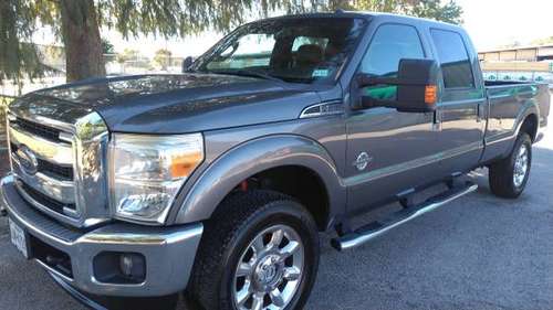 2013 Ford F-350 SuperCrew 4X4 Lariat Turbo Diesel with FX4 Package for sale in Tyler, TX