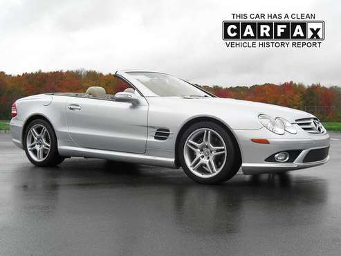 ► 2007 MERCEDES BENZ SL550 AMG - GORGEOUS POWER HARDTOP CONVERTIBLE... for sale in East Windsor, NY